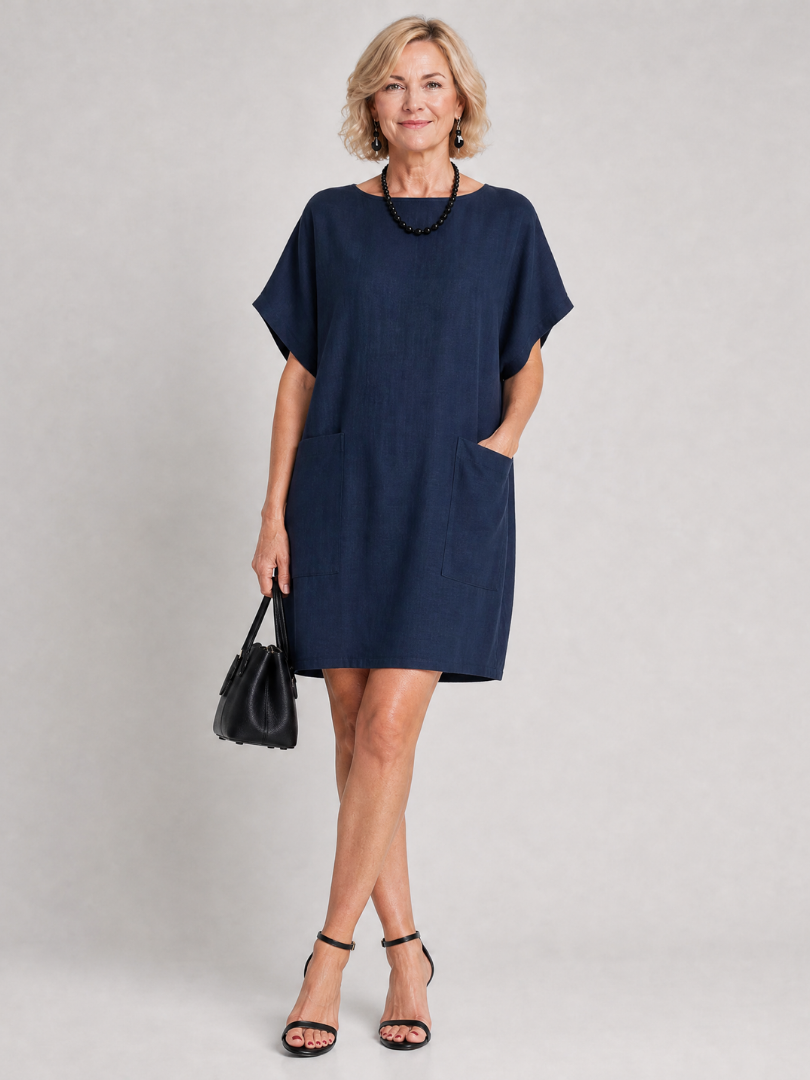 Endellion | Oversized Pocket Mini Dress